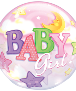 Globo Baby Girl Moon Stars
