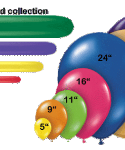 Tamaños de Globos