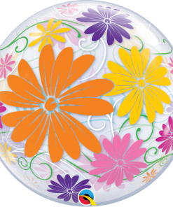 Alternative view of Birthday Flowers & Filgree