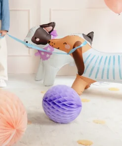 Alternative view of Globo Foil Perro Bulldog