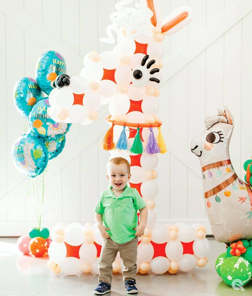 Decoración con globos para su primer cumpleaños - El Blog de