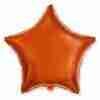 Estrella foil  Naranja