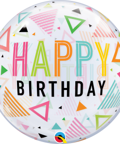 Birthday Triangulos Arcoiris