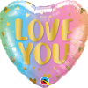 Love You Pastel Ombre & Corazones