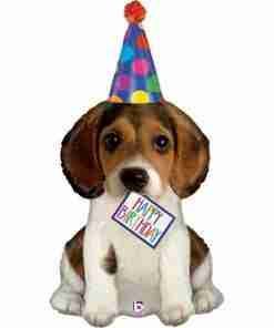 Birthday Puppy globo con forma de Perro