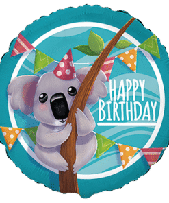 Globo Happy Birthday Koala