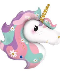 Globo Unicornio Pelo Colores
