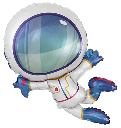 Globo forma Astronauta