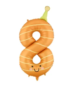 Globo Número Ocho Gorrito Divertido