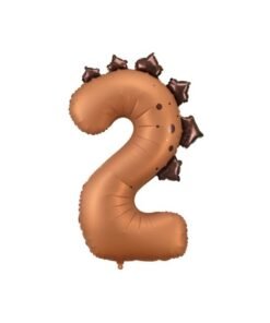 Numero 2 Dinosaurio con escamas