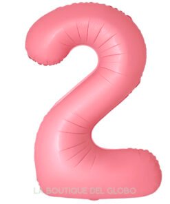 Globo No.2 Macarrón Pink